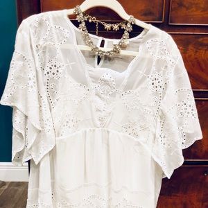 Anthropologie Meadow Rue peasant top NWOT
